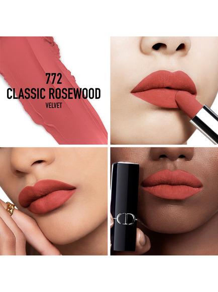 DIOR Rouge Dior Couture Colour Lipstick Refill - Velvet Finish - view 2, 772 Classic Rosewood