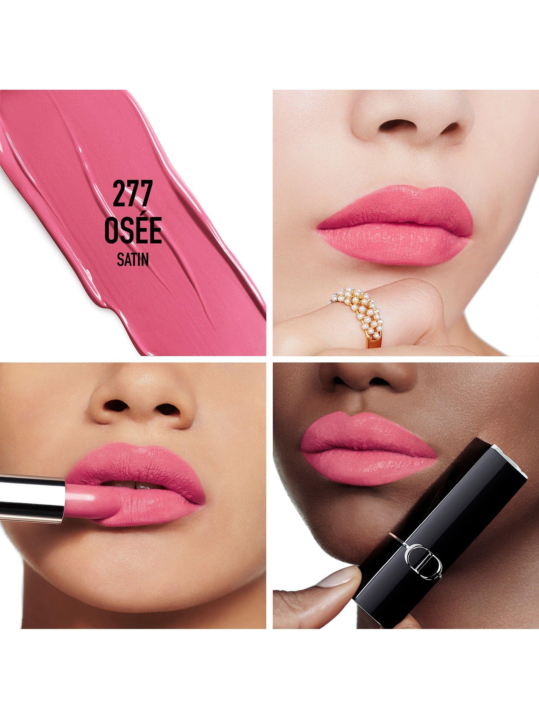 Product image 2 of 7, which shows DIOR Rouge Dior Couture Colour Lipstick Refill - Satin Finish, 277 Osee