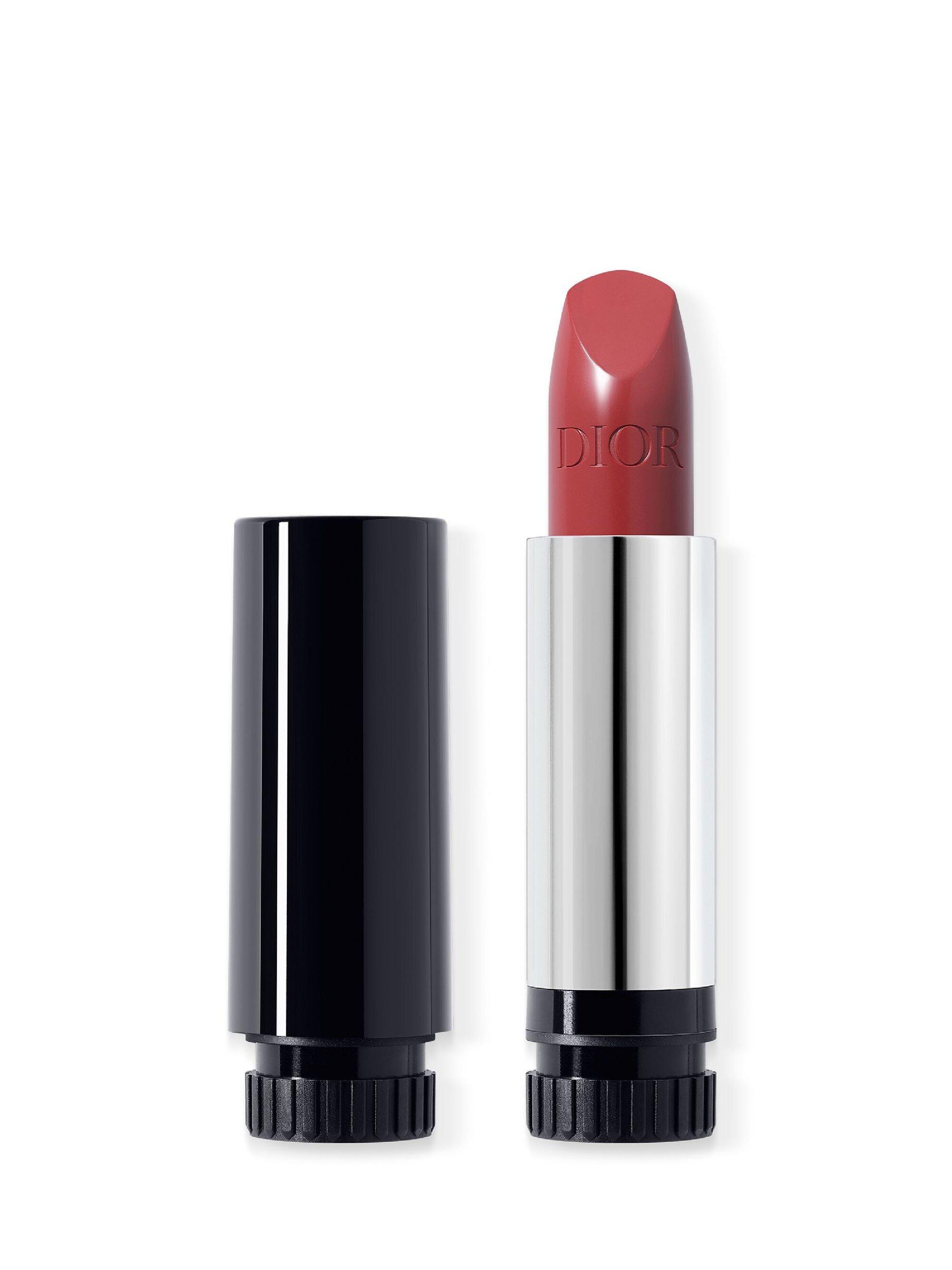 Product image 1 of 7, which shows DIOR Rouge Dior Couture Colour Lipstick Refill - Satin Finish, 720 Icone