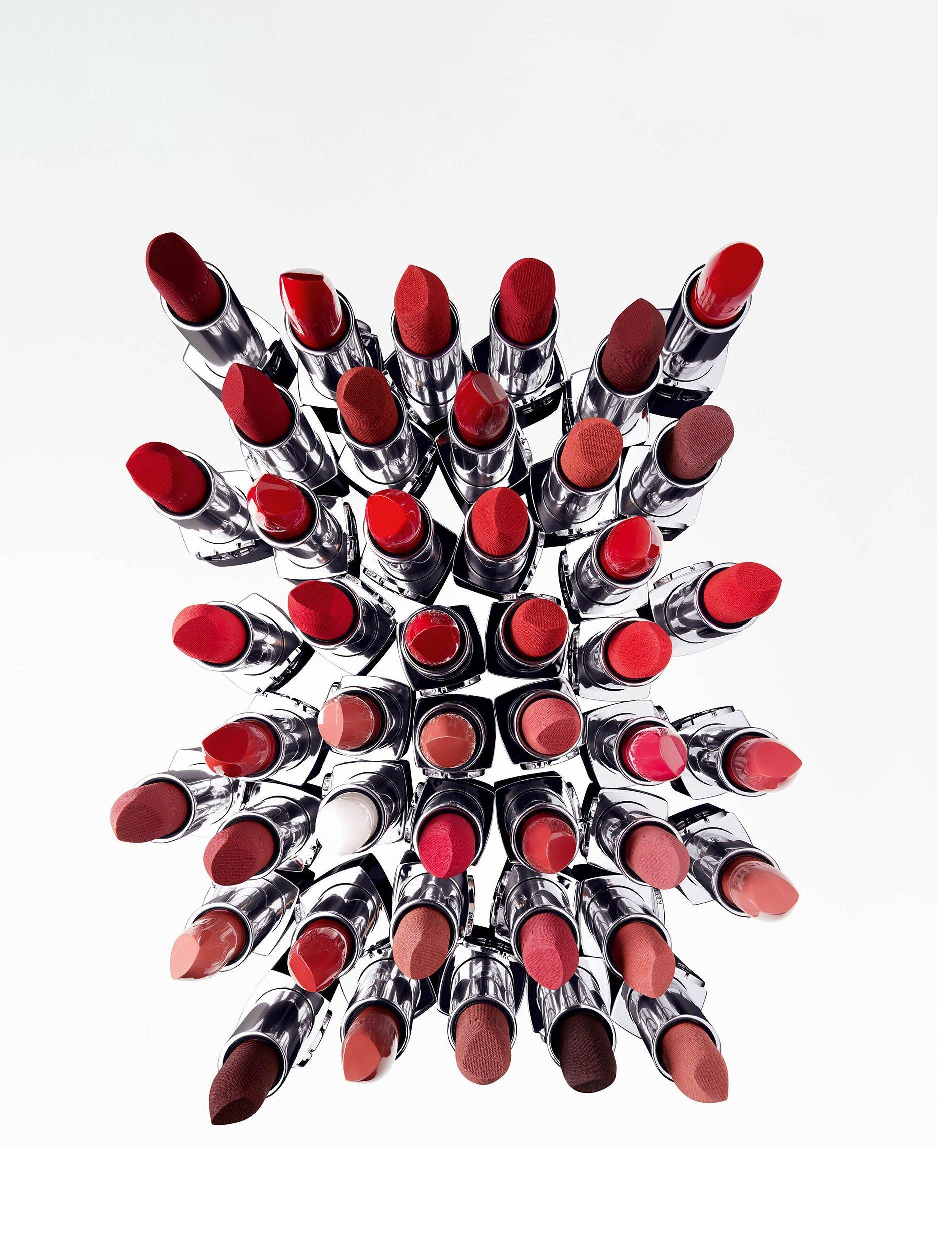 Product image 6 of 7, which shows DIOR Rouge Dior Couture Colour Lipstick - Satin Finish, 277 Osee