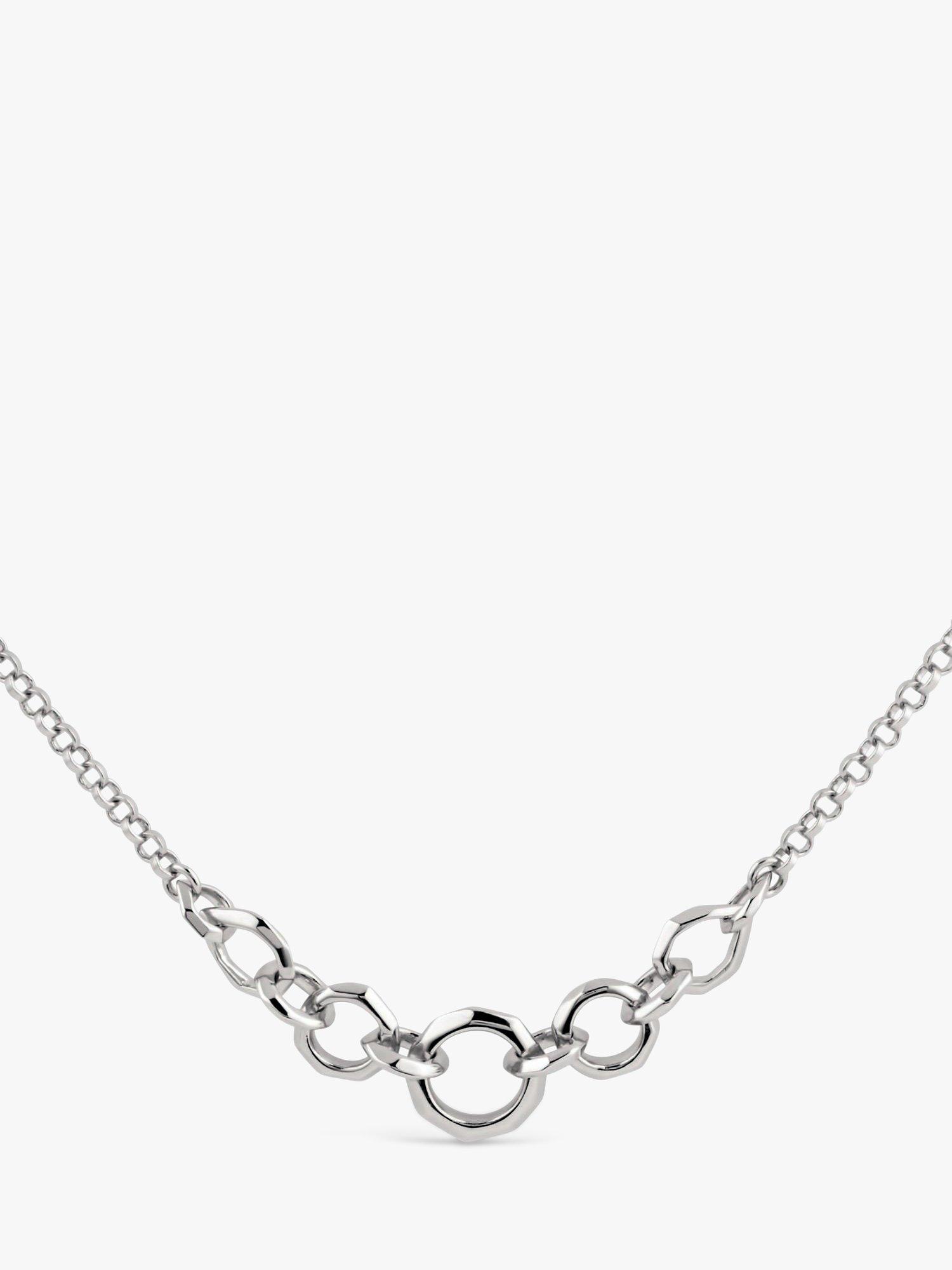 Dinny Hall Thalassa Handmade Chain Necklace, Silver
