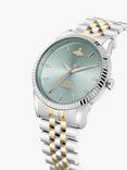 Vivienne Westwood VV240CPSG Women's Seymour Bracelet Strap Watch, Silver/Gold Vv240lgrsg