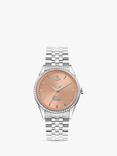 Vivienne Westwood VV240CPSG Women's Seymour Bracelet Strap Watch, Silver Vv240phsl