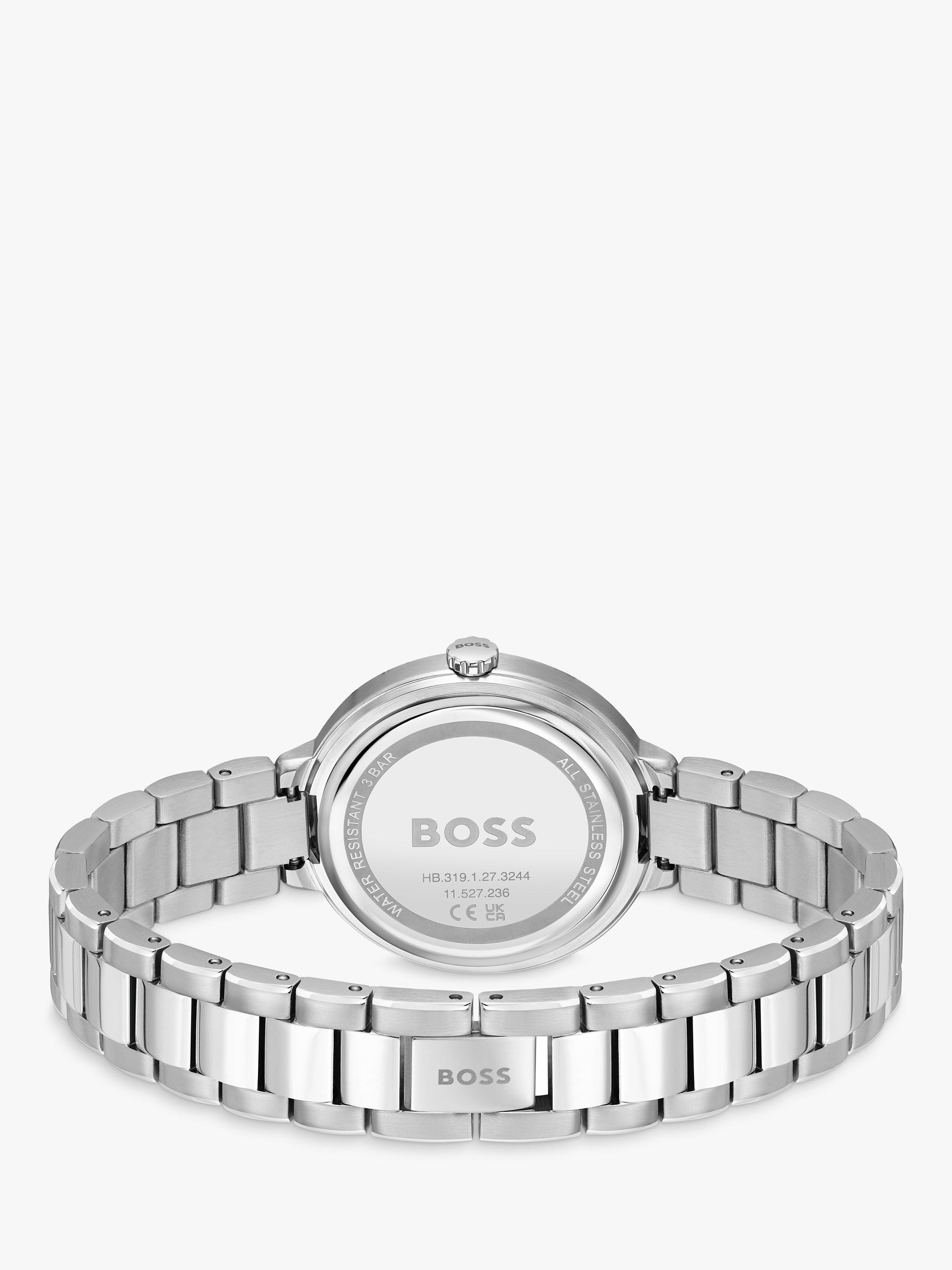 Product image 2 of 6, which shows HUGO BOSS 1502757 Women's Sena Bracelet Strap Watch, Silver 1502757