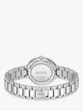 HUGO BOSS 1502757 Women's Sena Bracelet Strap Watch, Silver 1502757