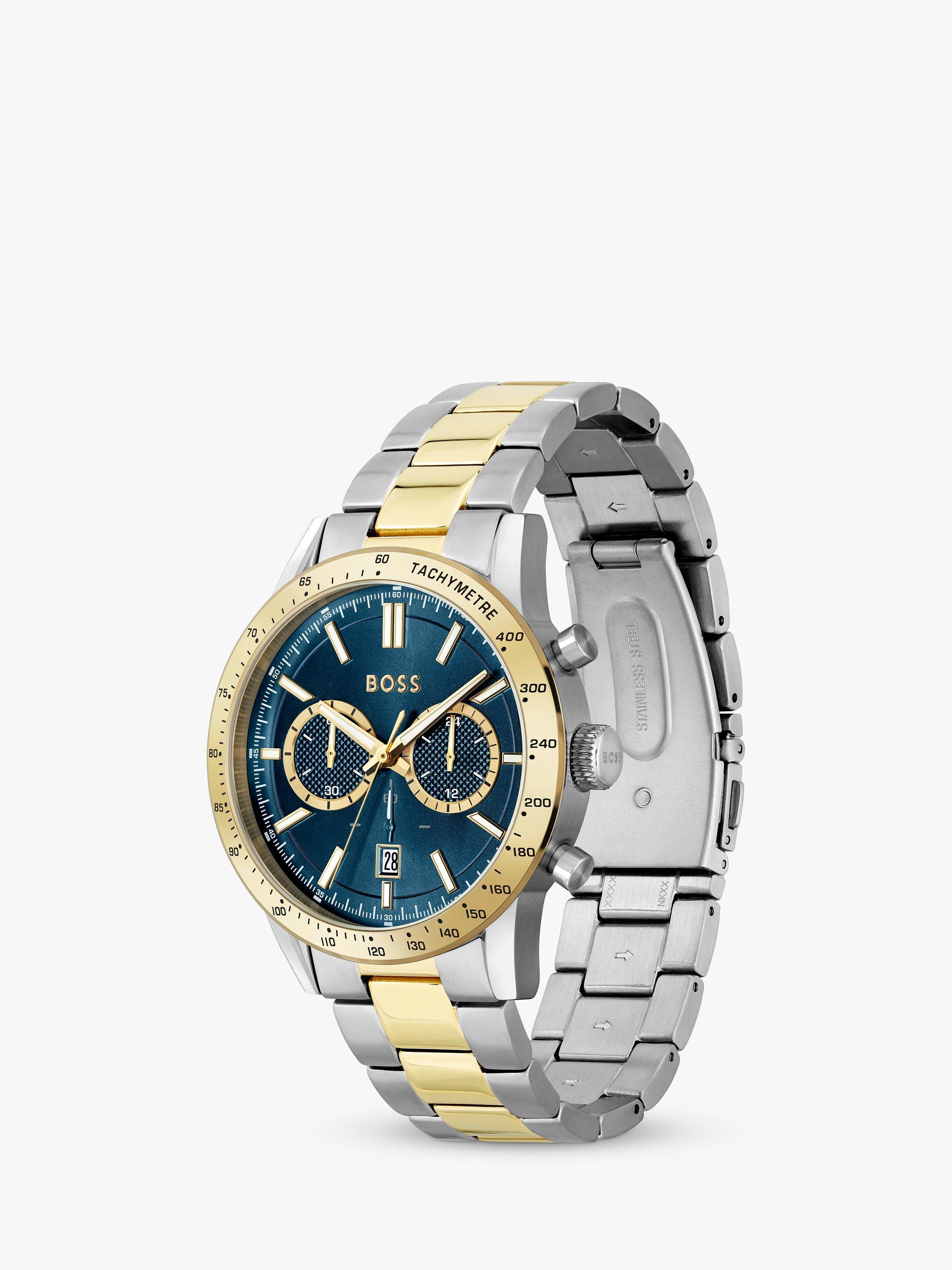 Product image 3 of 6, which shows BOSS Men's Allure Chronograph Date Bracelet Strap Watch, Multi/Blue 1514163