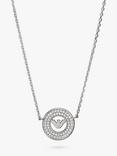 Emporio Armani Logo Necklace, Silver