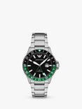 Emporio Armani Men's Enamel Dial Bracelet Strap Watch