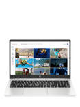 HP Chromebook 15a-na0007na Laptop, Intel Celeron Processor, 4GB RAM, 128GB eMMC, 15.6” HD, Mineral Silver