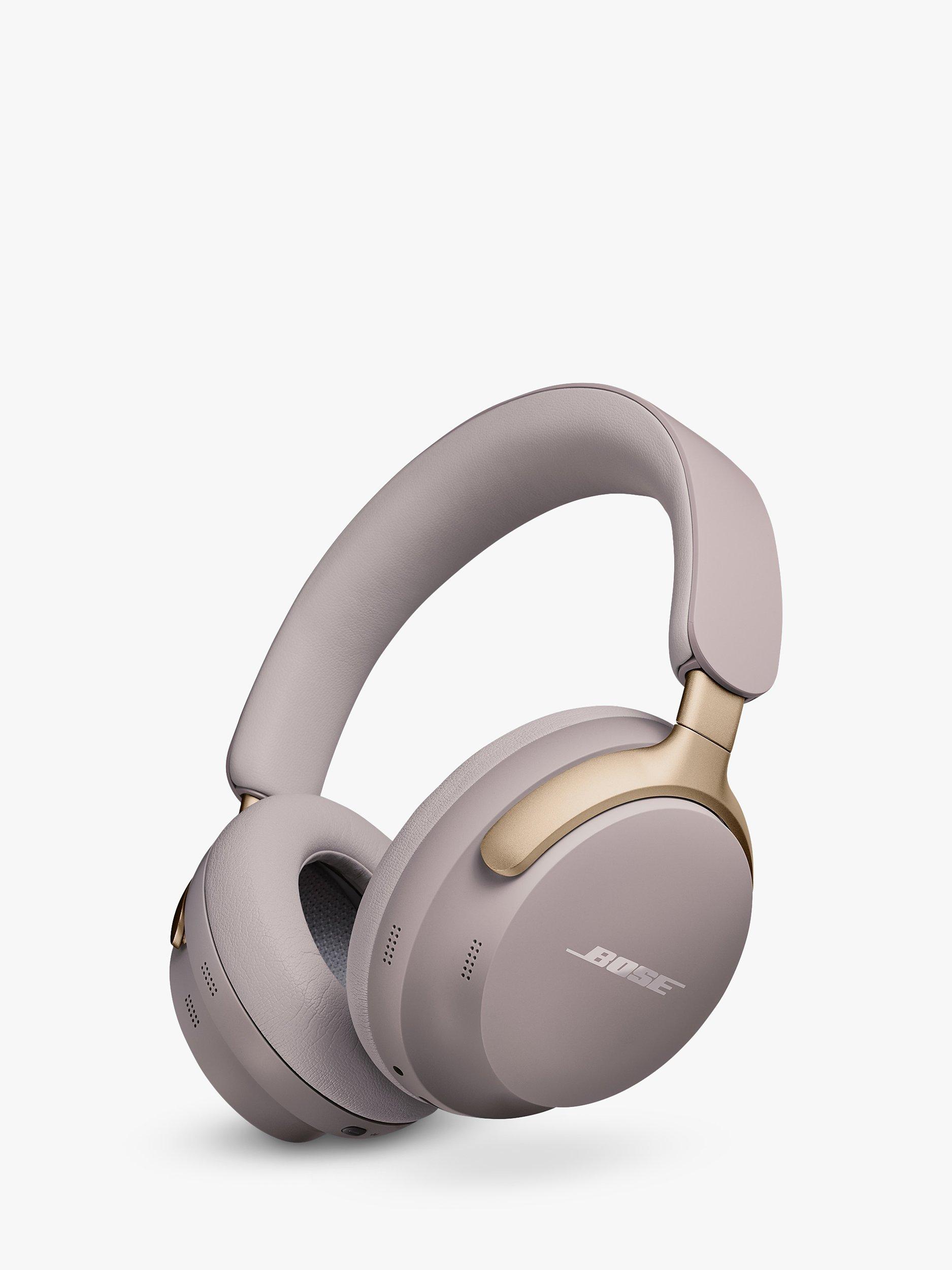 Bose QuietComfort Ultra Noise Cancelling Over Ear Wireless Bluetooth Headphones with Mic Remote Sandstone