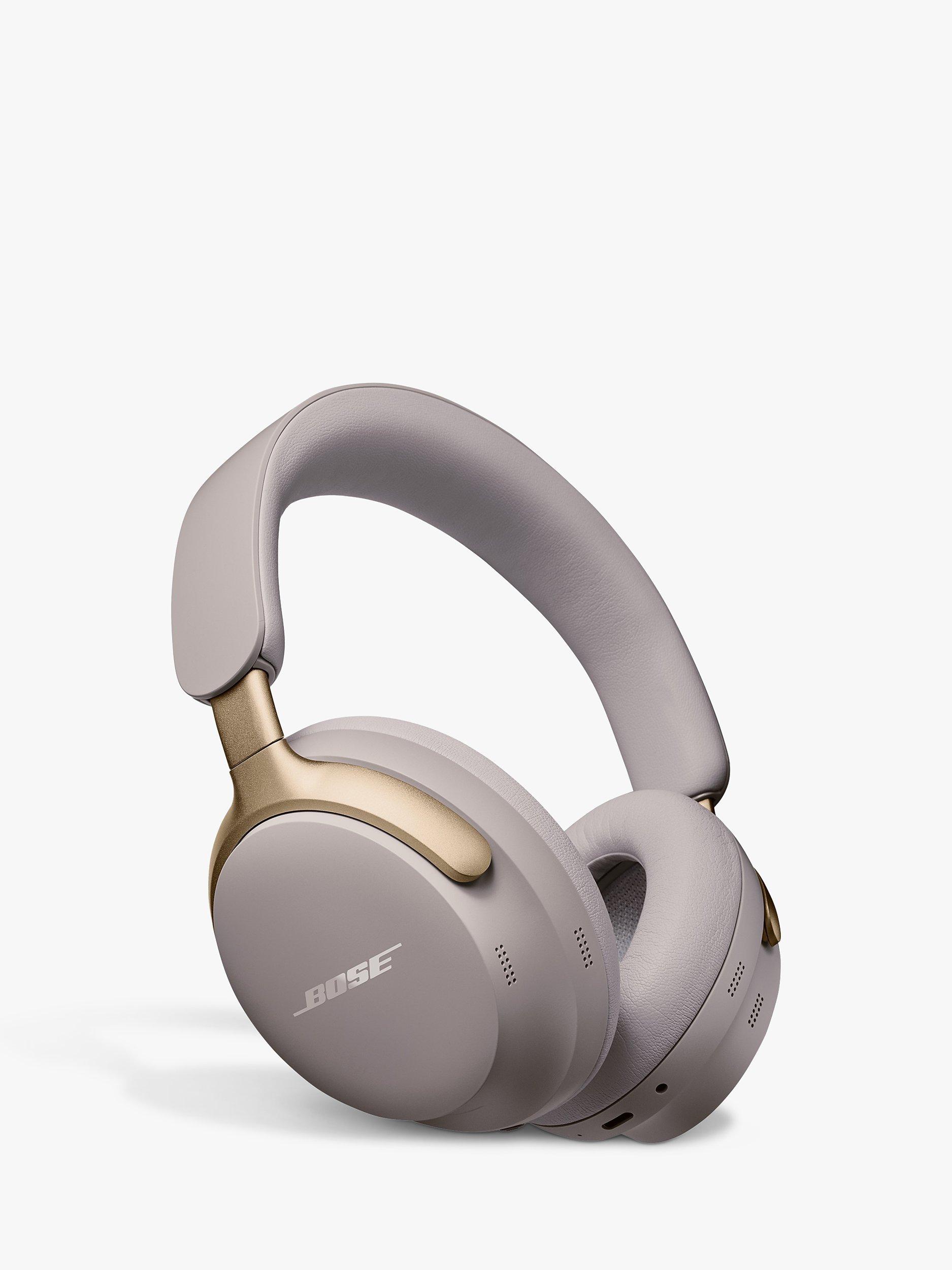 Bose QuietComfort Ultra Noise Cancelling Over Ear Wireless Bluetooth Headphones with Mic Remote Sandstone