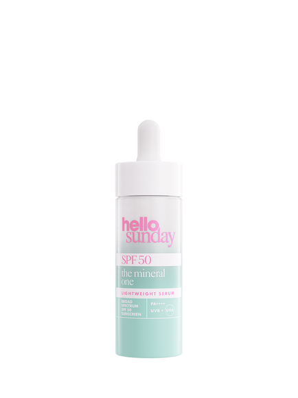 Hello Sunday The Mineral One Lightweight Serum SPF 50, 30ml, Multi