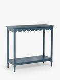 John Lewis Hem Console Table, Loch Blue