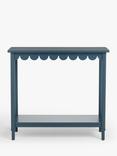 John Lewis Hem Console Table, Loch Blue