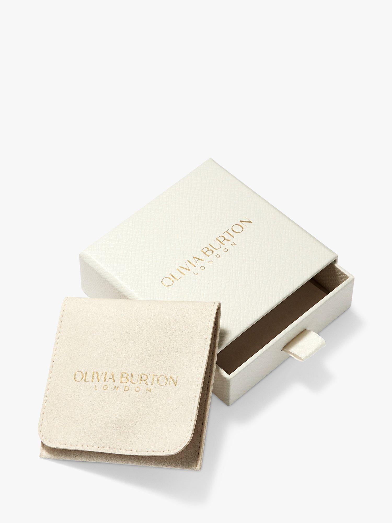 Product image 6 of 6, which shows Olivia Burton Sun And Moon Earrings, Gold