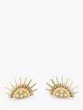 Olivia Burton Gold Sun Stud Earrings, Gold