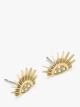 Olivia Burton Gold Sun Stud Earrings, Gold