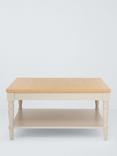 John Lewis Foxmoor Square Coffee Table, FSC-Certified, Oak/Cream