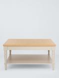 John Lewis Foxmoor Square Coffee Table, FSC-Certified, Oak/White