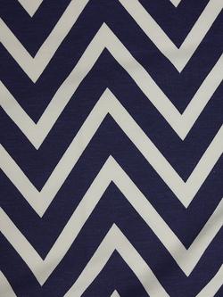 Montreux Fabrics Zigzag Jersey Fabric, Blue/White, 