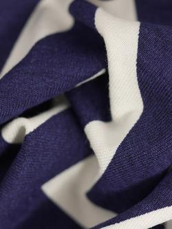 Montreux Fabrics Zigzag Jersey Fabric, Blue/White - view 2, 