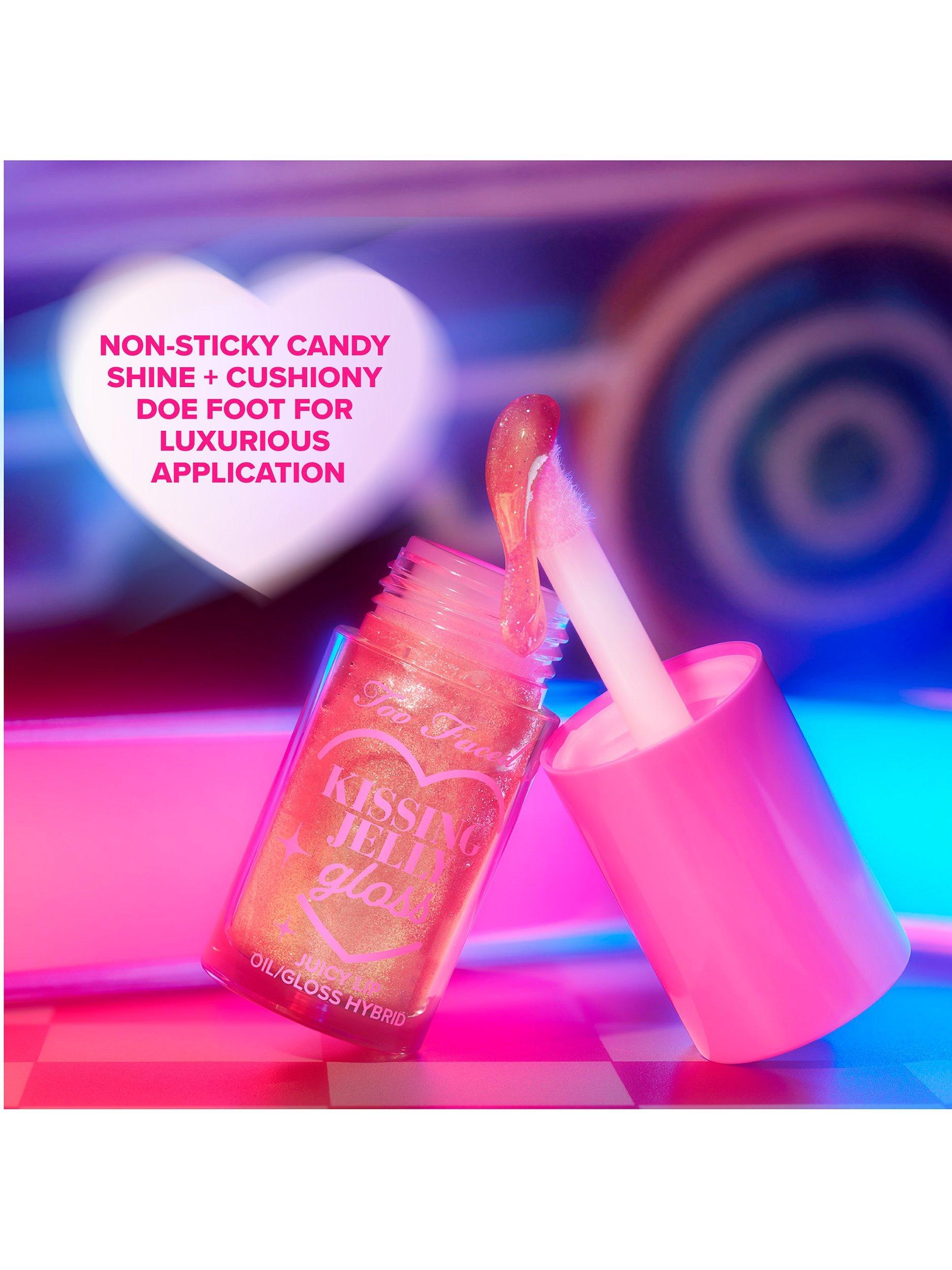 Product image 5 of 7, which shows Too Faced Kissing Jelly Lip Oil Gloss, Sour Watermelon