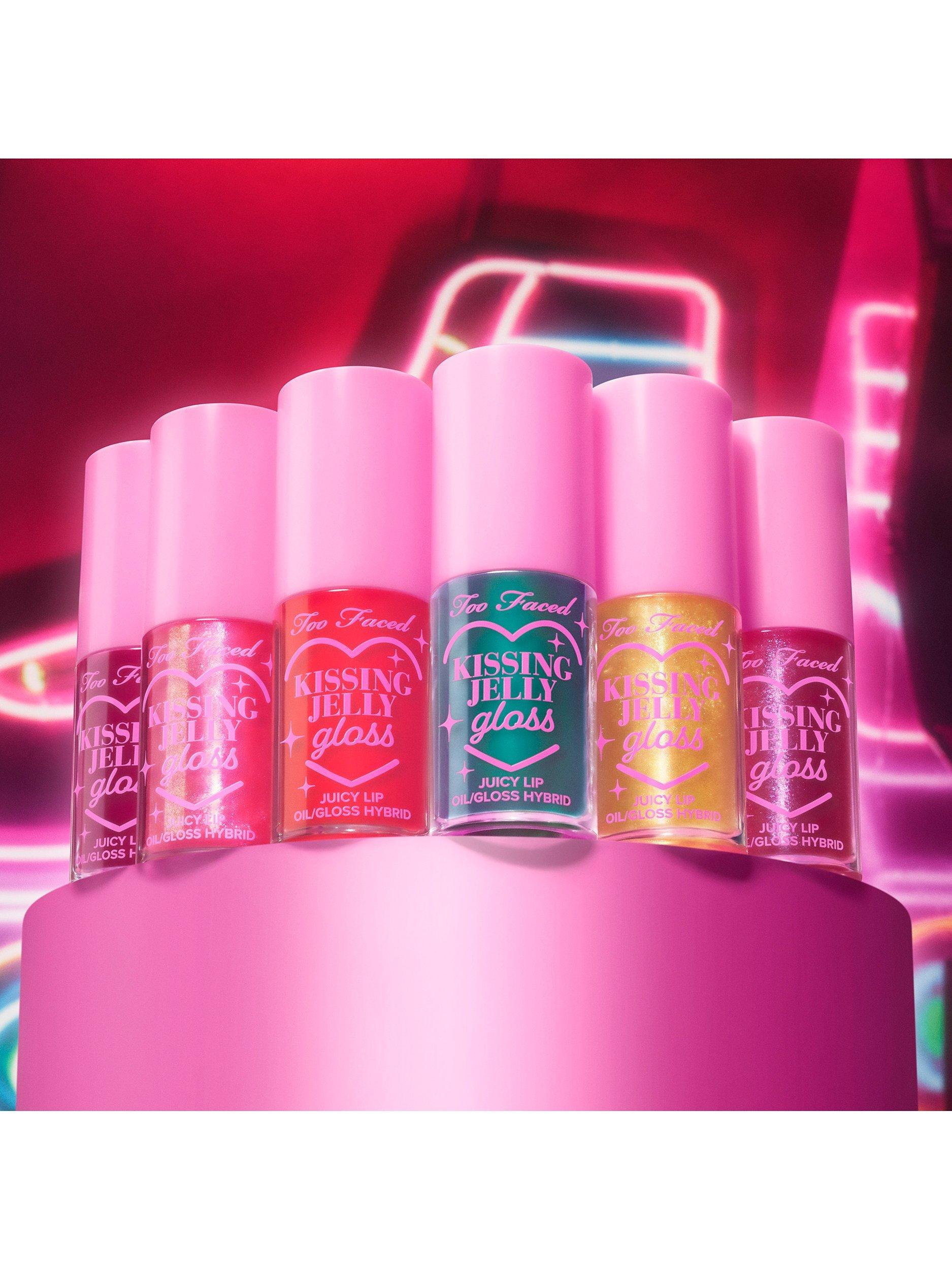 Product image 7 of 7, which shows Too Faced Kissing Jelly Lip Oil Gloss, Sour Watermelon
