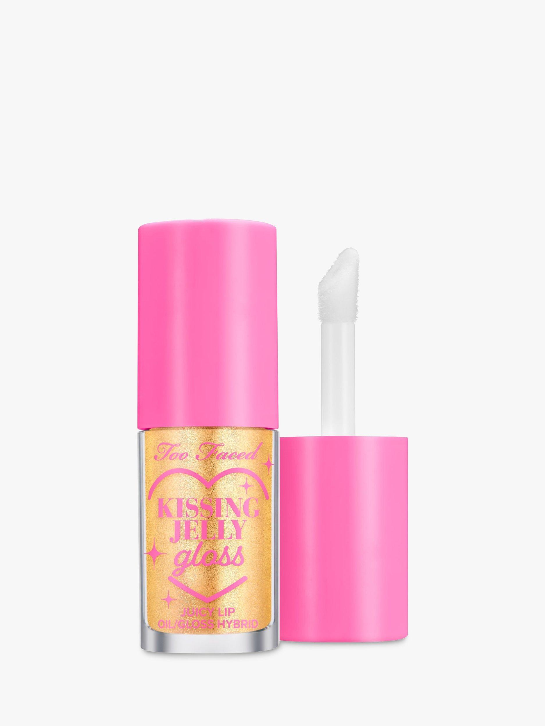 Product image 1 of 7, which shows Too Faced Kissing Jelly Lip Oil Gloss, Piña Colada