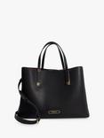 Dune London Dorry Recycled Synthetic Tote Bag, Black