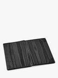 Aspinal of London Leather Golf Scorecard Holder, Black