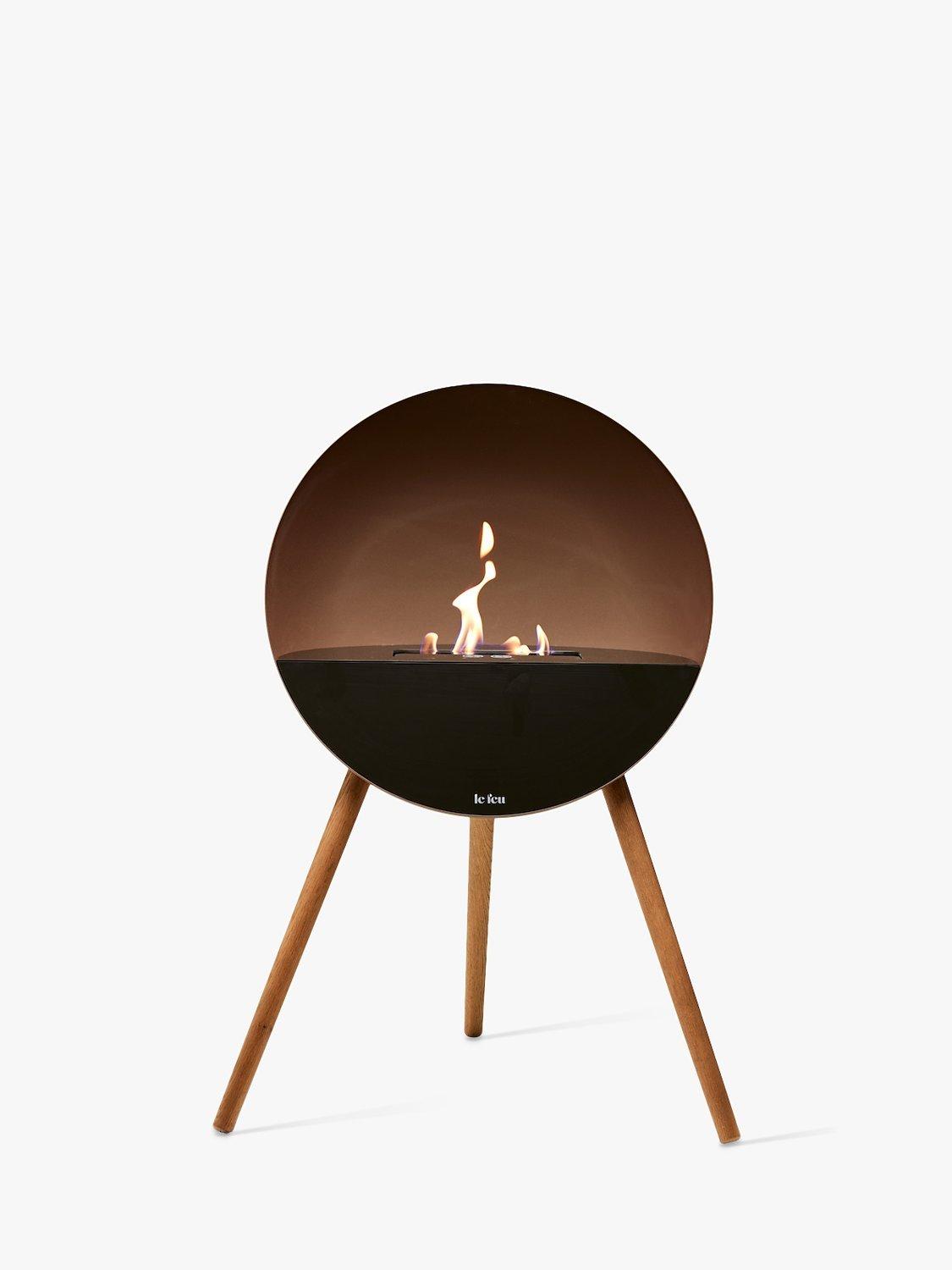 Le Feu Eye Bio Fuel Portable Indoor Fireplace, Mocca