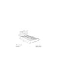 John Lewis Rouen Upholstered Bed Frame, Super King Size