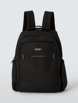 John Lewis Vienna Backpack, Black, Black
