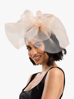 Jon Richard Hat Fascinator, Neutral - view 2, Neutral