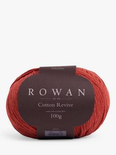 Rowan Cotton Revive Knitting and Crochet Yarn, Sienna