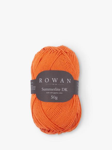 Rowan Summerlite DK Yarn, 50g, Pumpkin