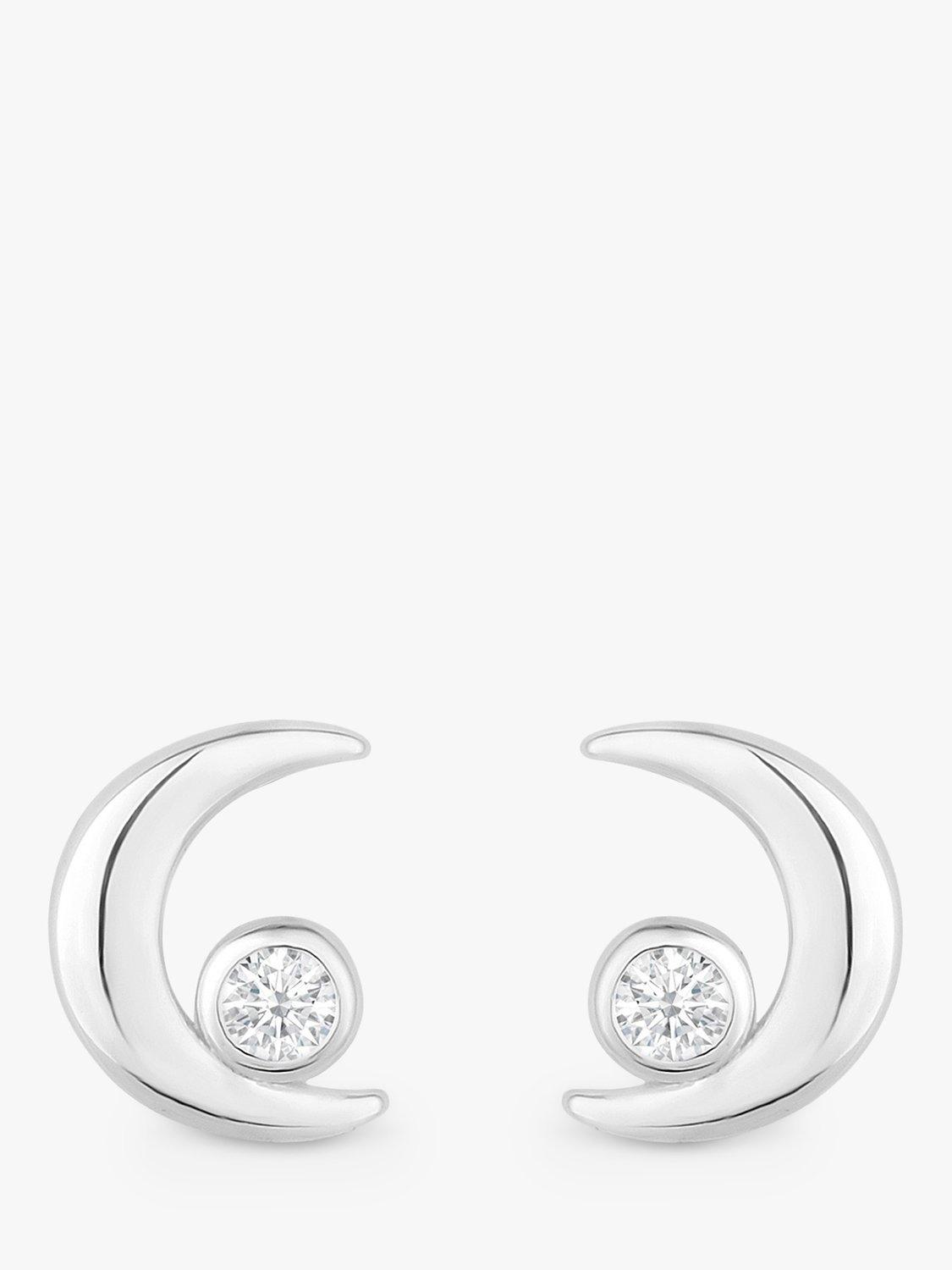 John lewis earrings silver deals