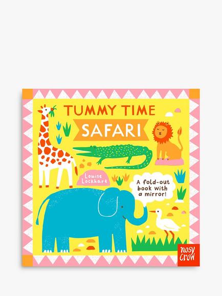 Louise Lockhart - Tummy Time: Safari Fold-Out Kids' Book, Multi