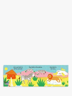 Louise Lockhart - Tummy Time: Safari Fold-Out Kids' Book - view 2, Multi