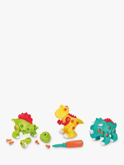 John Lewis Build it Dino Set, Multi