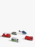 John Lewis Toy Emergency Vehicles, Pack of 5, Assorted