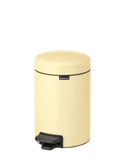 Brabantia NewIcon Pedal Bin, 3L - view 2, Mellow Yellow