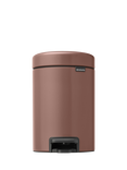 Brabantia NewIcon Pedal Bin, 3L, Satin Taupe