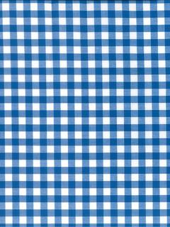 Oddies Textiles Large Cotton Gingham Fabric, Royal Blue