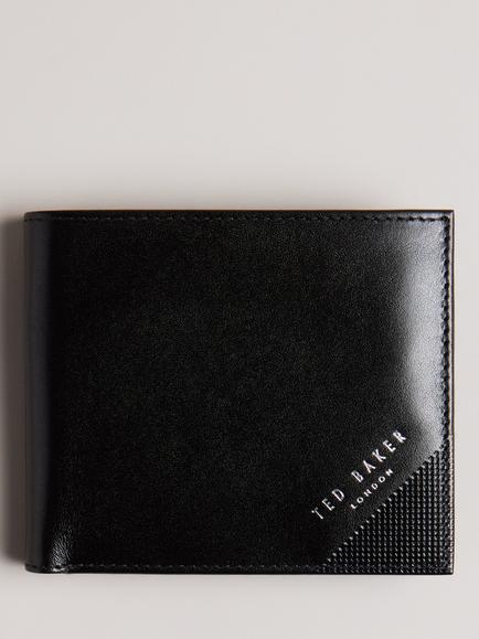 Ted Baker PRUGS Leather Wallet, Black, Black