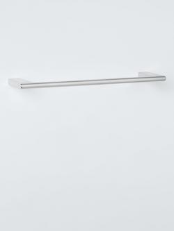 John Lewis Opus Single Towel Rail, 45cm, Chrome