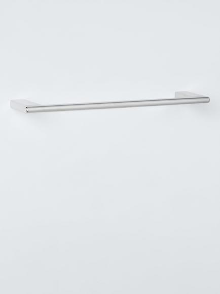 John Lewis Opus Single Towel Rail, 45cm, Chrome