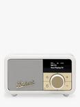 Roberts Revival Petite 2 DAB/DAB+/FM Bluetooth Portable Digital Radio with Alarm, Greige