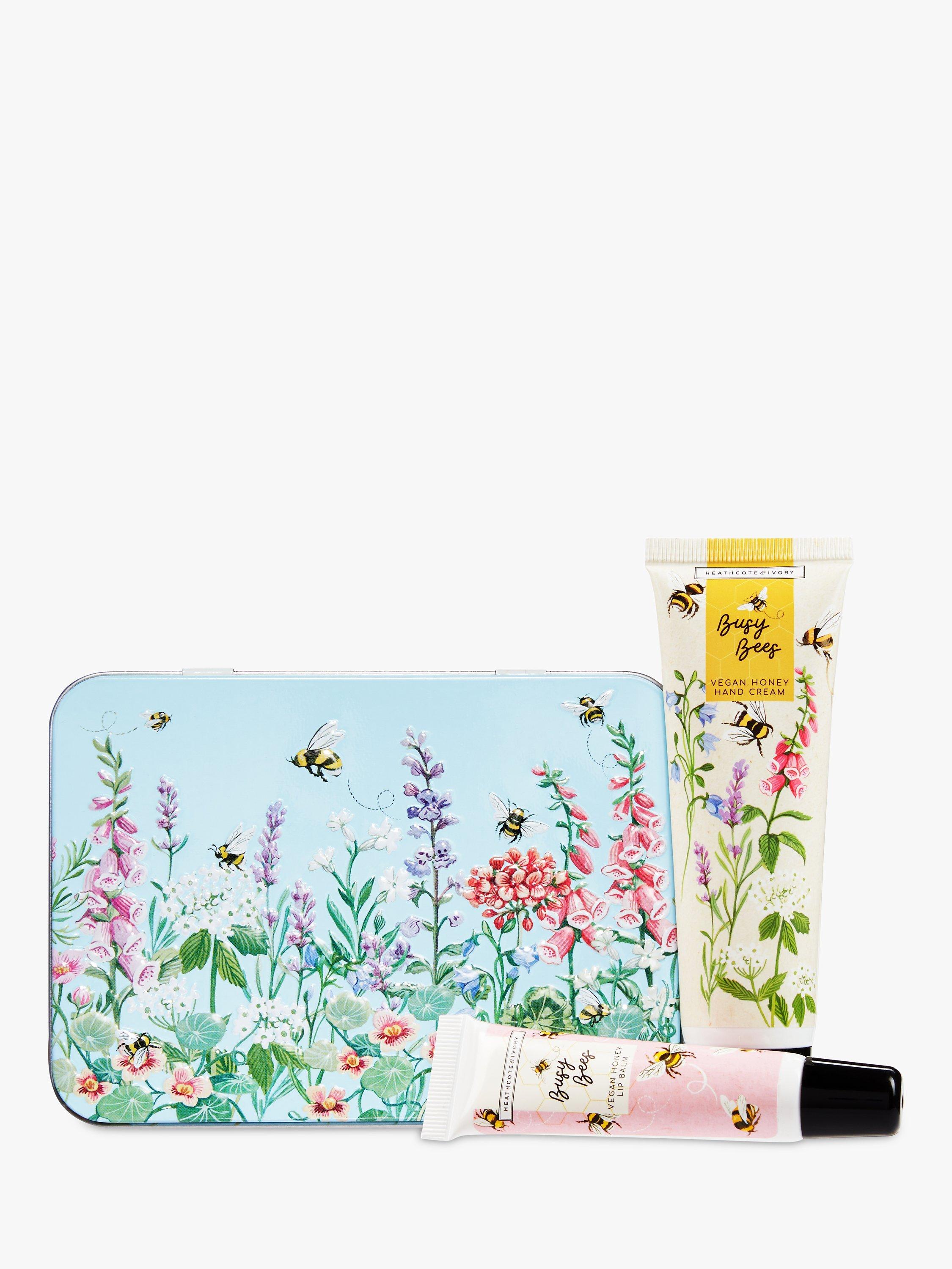Heathcote & Ivory Busy Bees Vegan Honey Hand & Lip Balm Tin