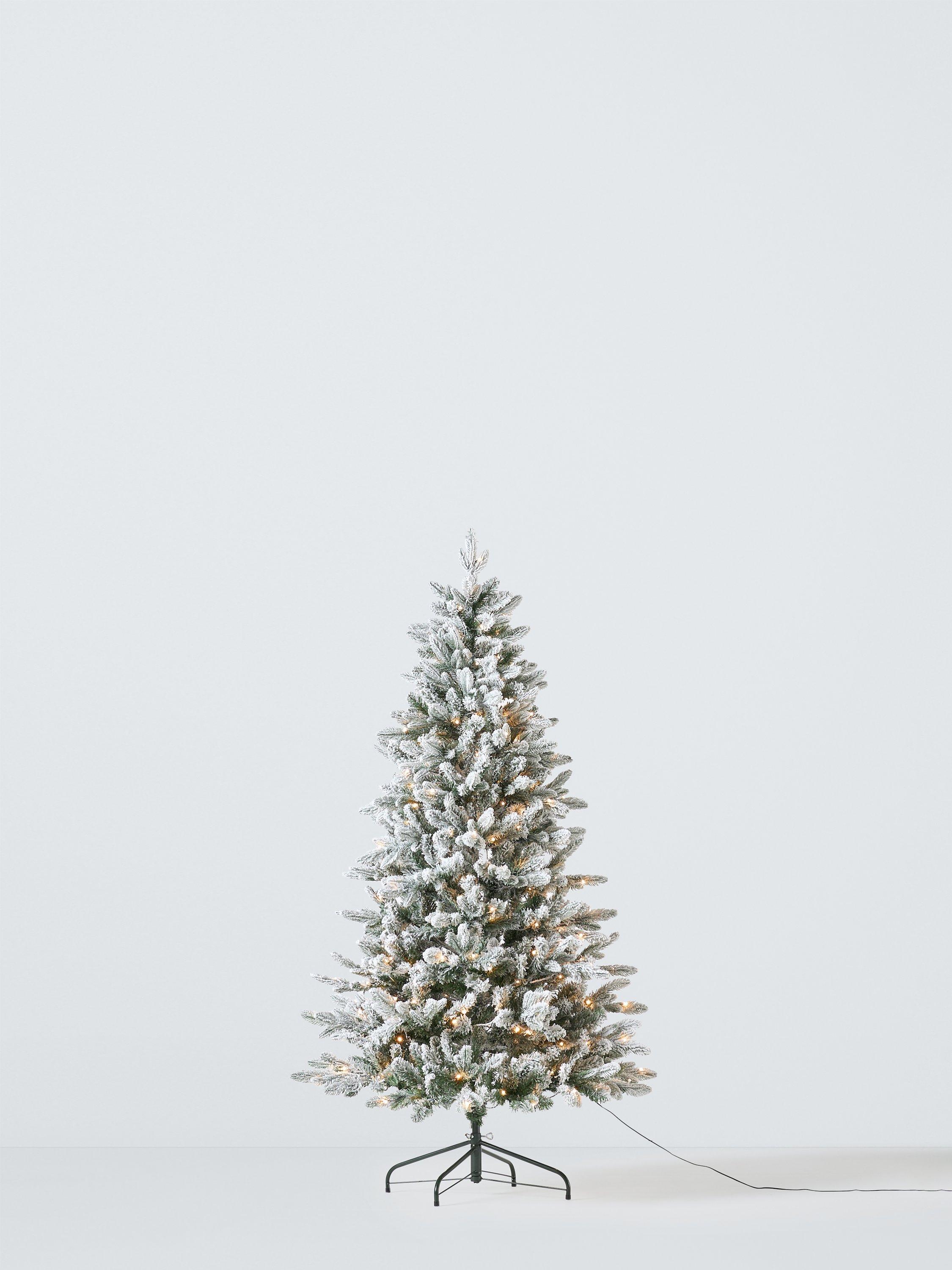 John Lewis Brompton Pre-lit Snowy Christmas Tree